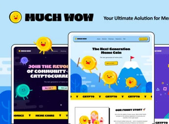 MuchWow – Meme coin ICO and Crypto WordPress Theme