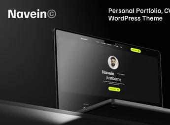 Navein – Personal Portfolio WordPress Theme