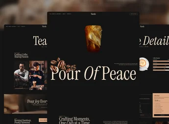 Nicetle – Modern Elegant Coffee Shop & Roastery Elementor Template Kit