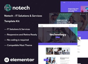 Notech – IT Solutions & Services Template Kit