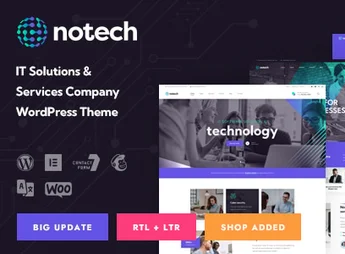 Notech – IT Solutions & Services WordPress Theme