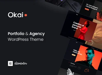 Okai – Creative Portfolio WordPress Theme