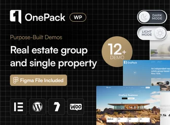 OnePack – Real Estate & Property Construction WordPress Theme