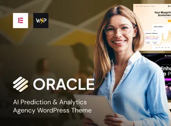 Oracle – AI Prediction & Analytics Agency WordPress Theme