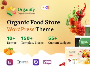 Organify – Organic Food Products WordPress Theme