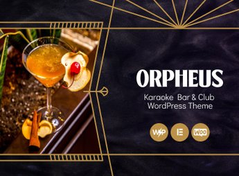 Orpheus – Karaoke Bar & Club WordPress Theme