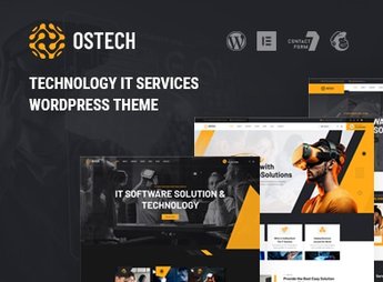Ostech – Technology IT Services WordPress Theme