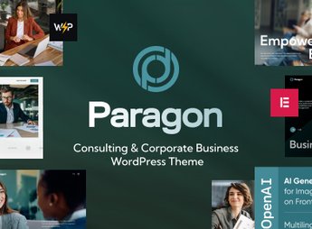 Paragon – Consulting & Corporate Business WordPress Theme