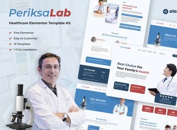 Periksalab – Healthcare & Medical Clinic Template Kits