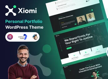 Xiomi – Personal Portfolio WordPress Theme