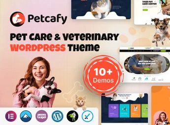 Petcafy – Pet Care & Veterinary WordPress Theme