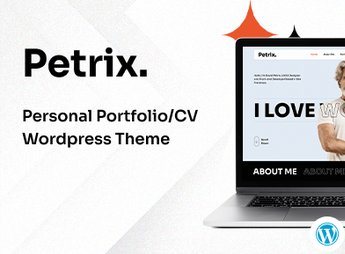 Petrix – Personal Portfolio WordPress Theme