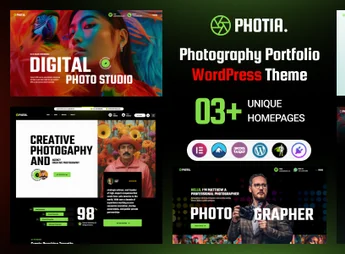 Photia – Photography Portfolio WordPress Theme