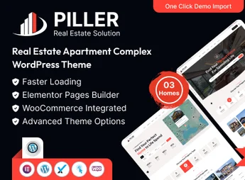 Piller – Real Estate WordPress Theme