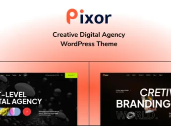 Pixor – Creative Digital Agency WordPress Theme