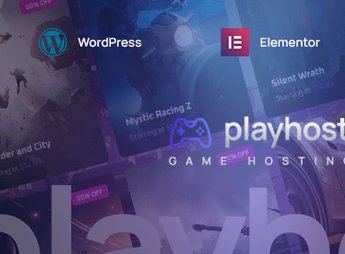 Playhost – Game Hosting Server WordPress Theme