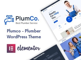 Plumco – Plumber WordPress Theme