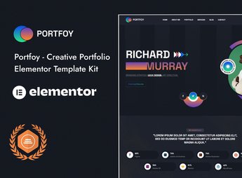Portfoy – Portfolio Elementor Template Kit