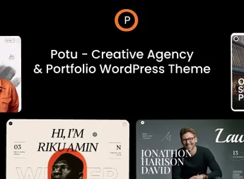Potu – Creative Agency & Portfolio WordPress Theme