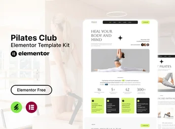Prilly – Pilates Club Elementor Template Kit