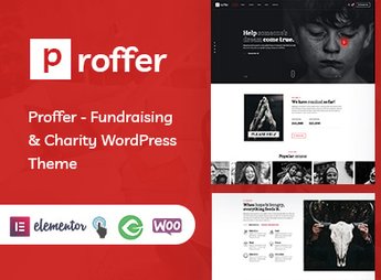 Proffer – Fundraising & Charity WordPress Theme