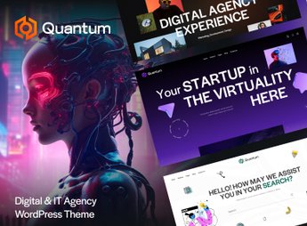 Quantum – Digital & IT Agency WordPress Theme
