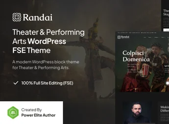 Randai – Theater Entertainment & Performing Arts FSE WordPress Theme