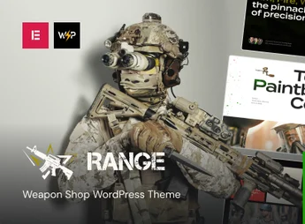 Range – Weapon Shop WordPress Theme