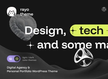 Rayo – Digital Agency & Personal Portfolio WordPress Theme