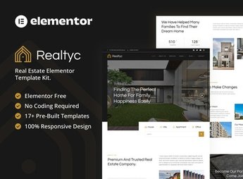 Realtyc  – Real Estate Elementor Template Kit