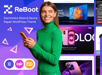 Reboot – Electronics Store & Device Repair WordPress Theme