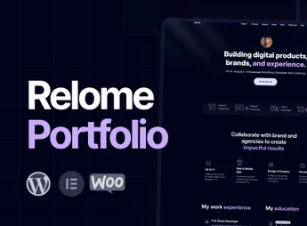 Relome – Personal Portfolio WordPress Theme