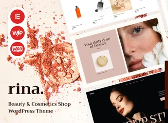 Rina – Beauty & Cosmetics Shop WordPress Theme