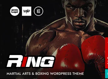Ring – Martial Arts & Boxing WordPress Theme