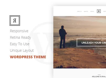 Rival – One Page Multi-Purpose WordPress Theme