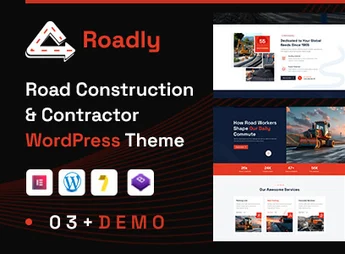 Roadly – Road Construction & Civil Engineering WordPress Theme