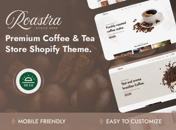 Roastra- Coffee Shop & Tea Store Shopify Theme OS 2.0