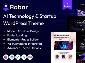 Robor – AI and Automation Integration WordPress Theme