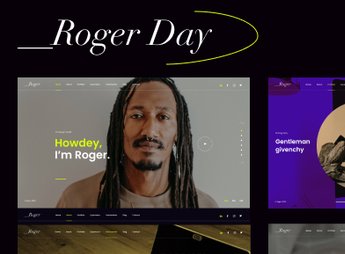 Roger Day. – Personal CV/Resume WordPress Theme