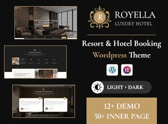Royella – Luxury & Hotel Booking WordPress Theme