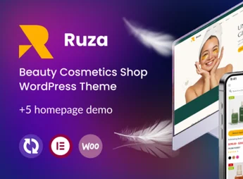 Ruza – Beauty Cosmetics Shop WordPress Theme