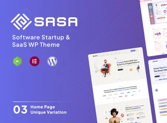 SaSa – Startup WordPress Theme