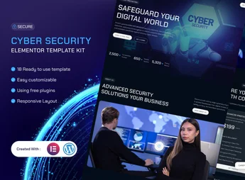 Secure – Cyber Security Elementor Template Kit