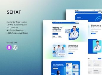 Sehat – Medical Elementor Template Kit