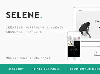 SELENE – Creative Portfolio / Agency WP Theme