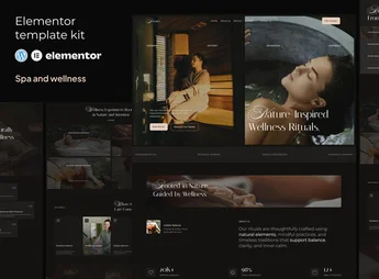 Senara – Spa & Wellness Elementor Template Kit