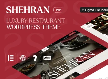 Shehran – Restaurant WordPress Theme