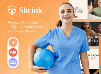 Shrink – Therapy, Psychology & Rehabilitation WordPress Theme