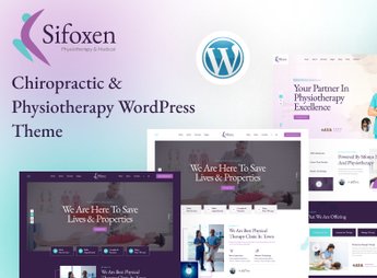 Sifoxen – Chiropractic & Physiotherapy WordPress Theme