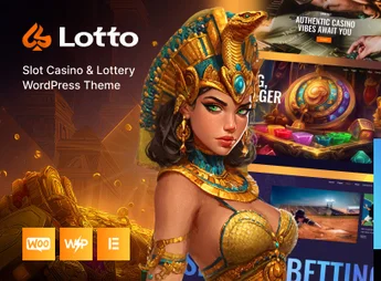 Lotto – Slot Casino & Lottery WordPress Theme